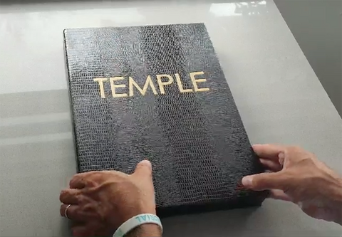 Temple Limited Edition of 200 - coffee table book (2023)
